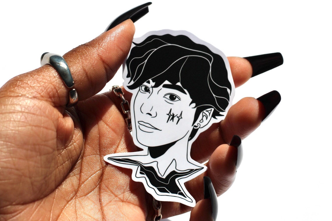 TXT Sticker Pack With All 5 Members TXT Kpop Stickers TXT - Etsy