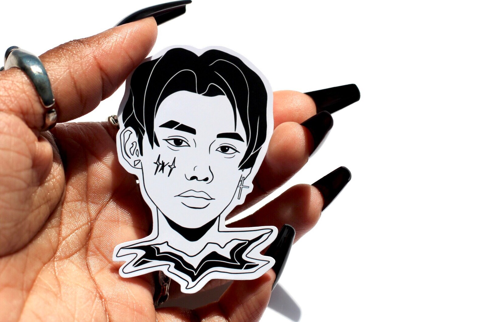 TXT Sticker Pack With All 5 Members TXT Kpop Stickers TXT - Etsy