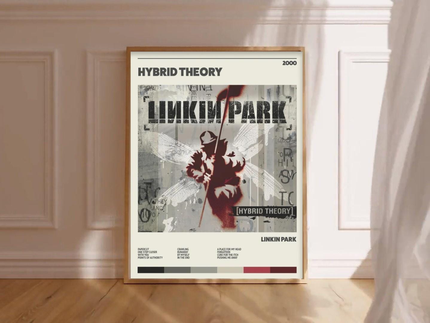 Linkin park hybrid theory poster - Etsy 日本