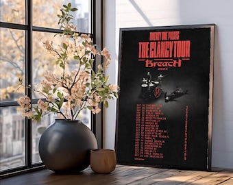 twenty one pilots the clancy tour breach 2025 north america poster concert wall decor