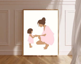 best mom ever poster mothers day gift printable wall art