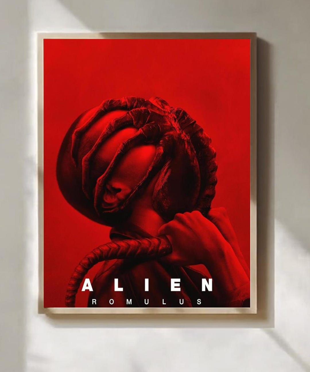 Alien Romulus Movie Poster Dark Sci Fi Horror Poster Vintage Space Wall ...