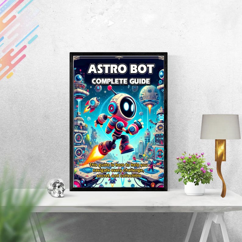 Astro Bot Complete Guide Poster - Etsy
