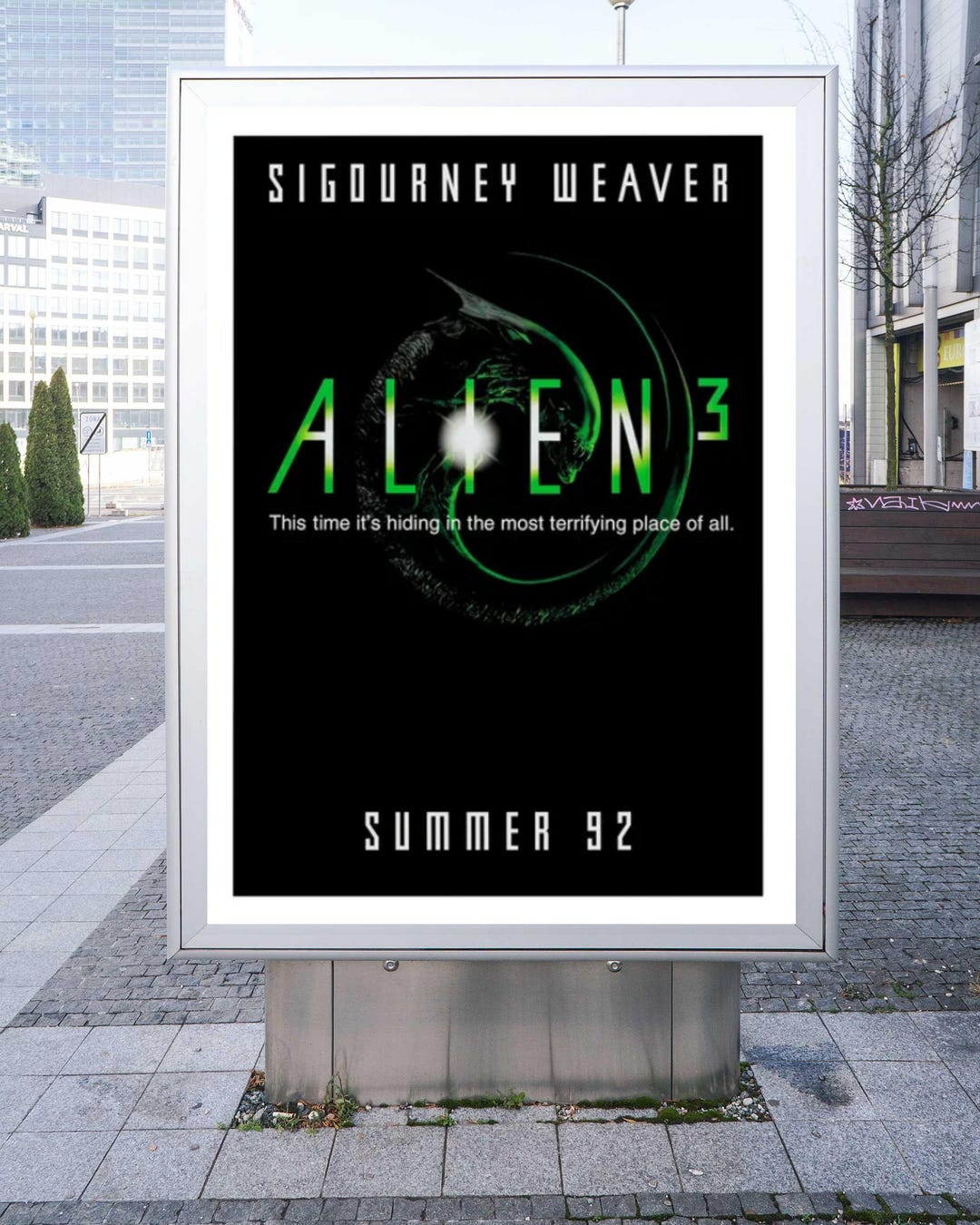 Alien 3 - 1992 - Movie Poster - Film Poster - Cinema Poster - Home ...
