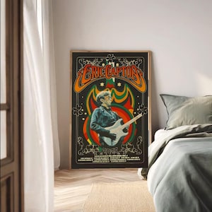 Eric clapton poster - Etsy 日本