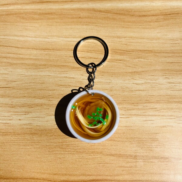 Noodle Keychain Etsy