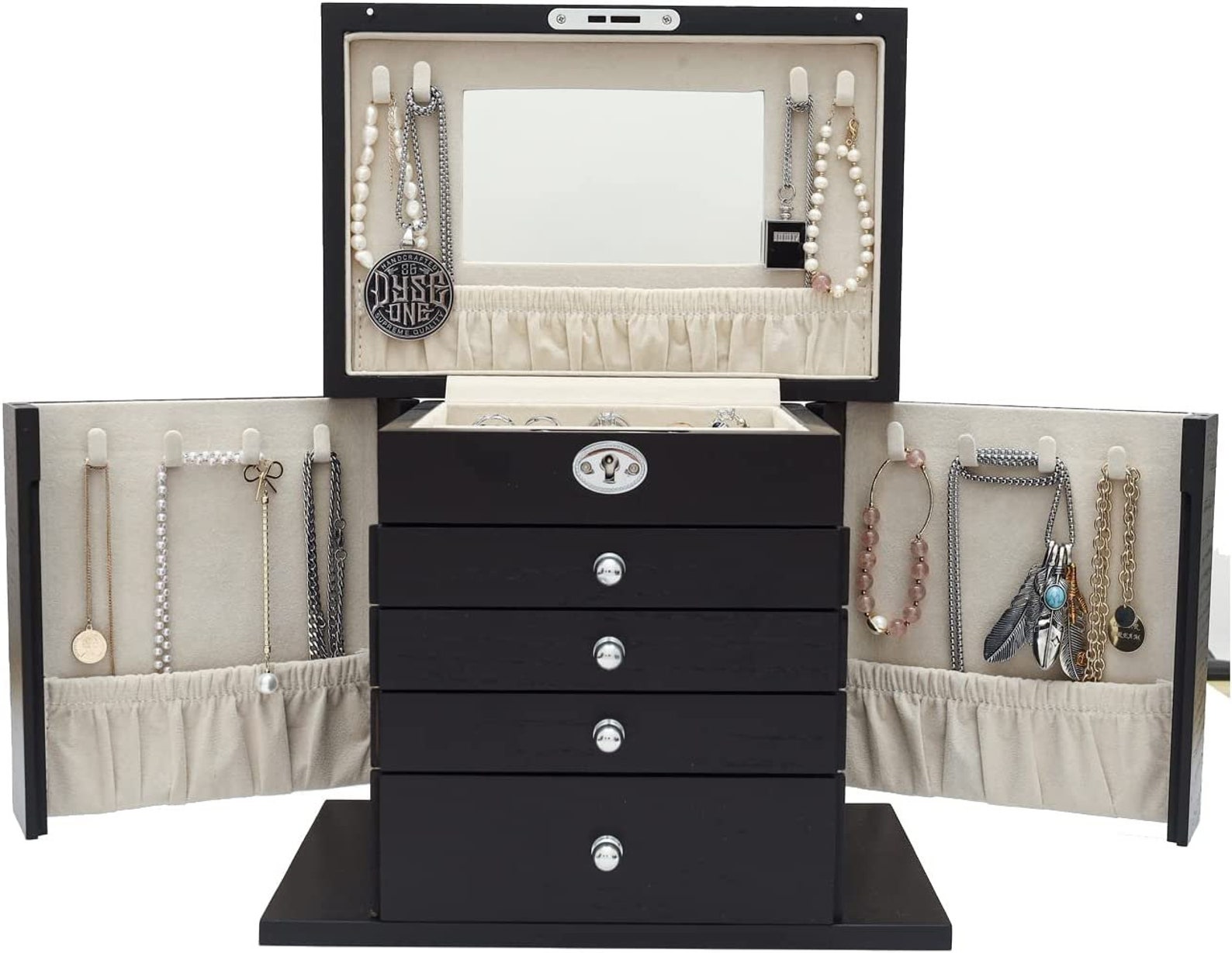 Wooden Jewelry Box Large Capacity Multi-functional Jewelry - Etsy