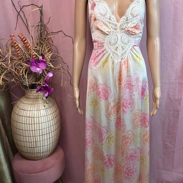 Floral Olga Nightgown