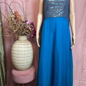 Blue Formal Mermaid Dress