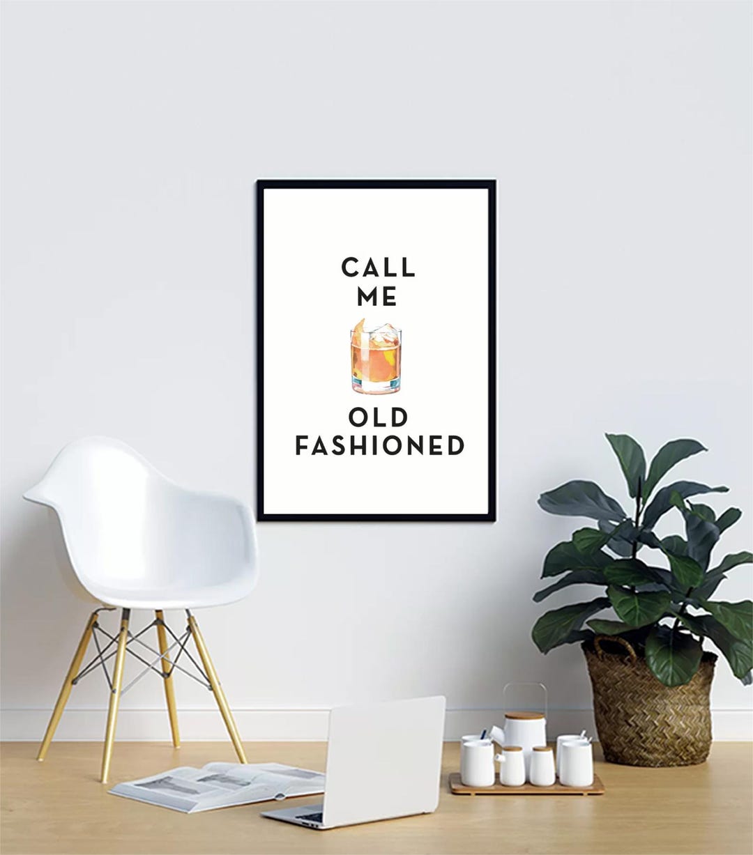 Call Me Old Fashioned Art Print Wall Decor Poster - Etsy