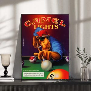 【希少・当時物】キャメル CAMEL 看板 ジョー・キャメル 非売品 Joe camel - Etsy 日本