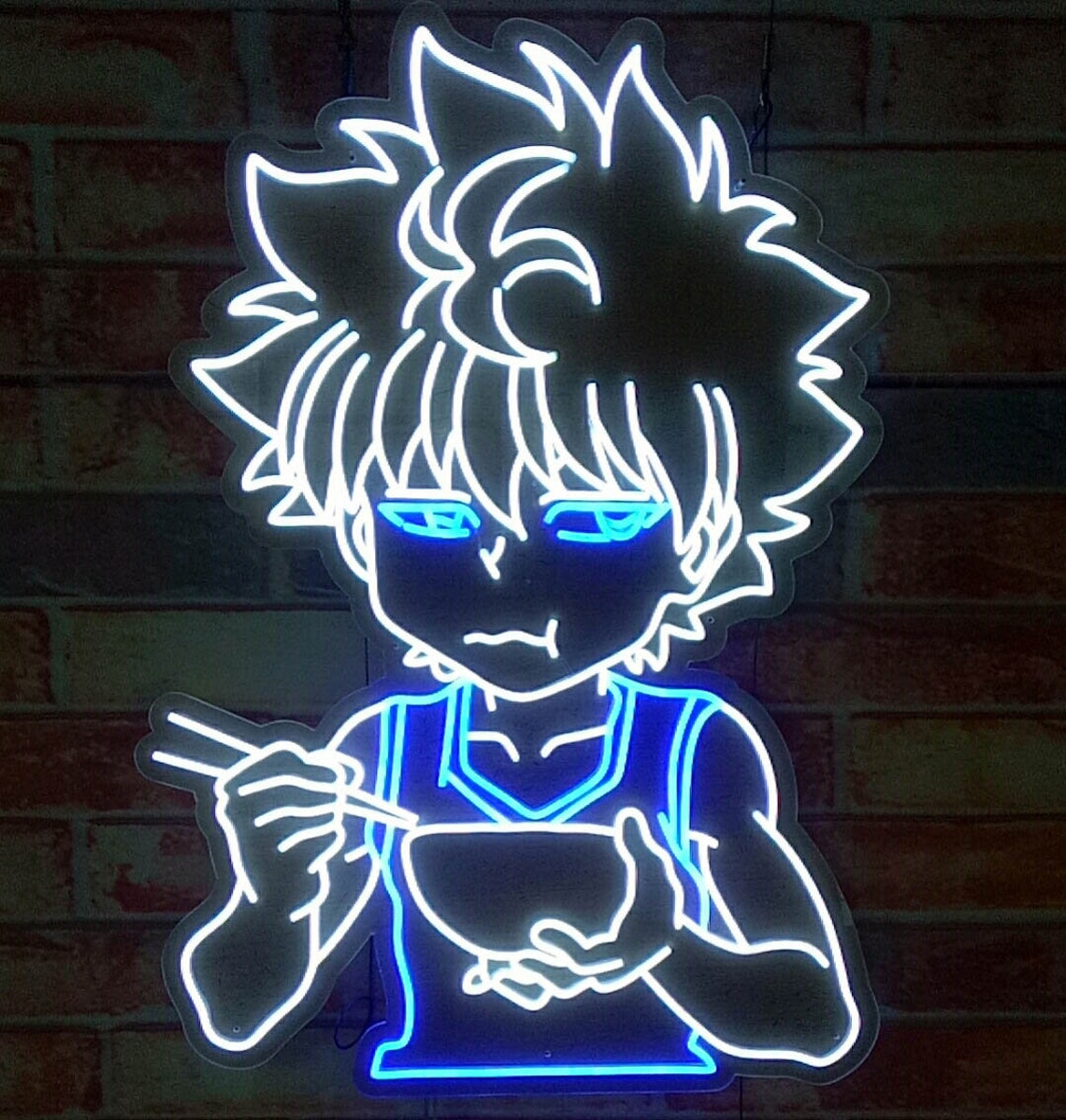 Neon Sign Hunter Killua Neon Sign Anime Custom Neon Sign Etsy