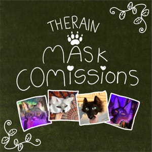 CLOSED Therian Mask Commission’s!!