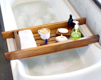 Planche de bain en teck Dugway 76 cm teck - Rico et Plato