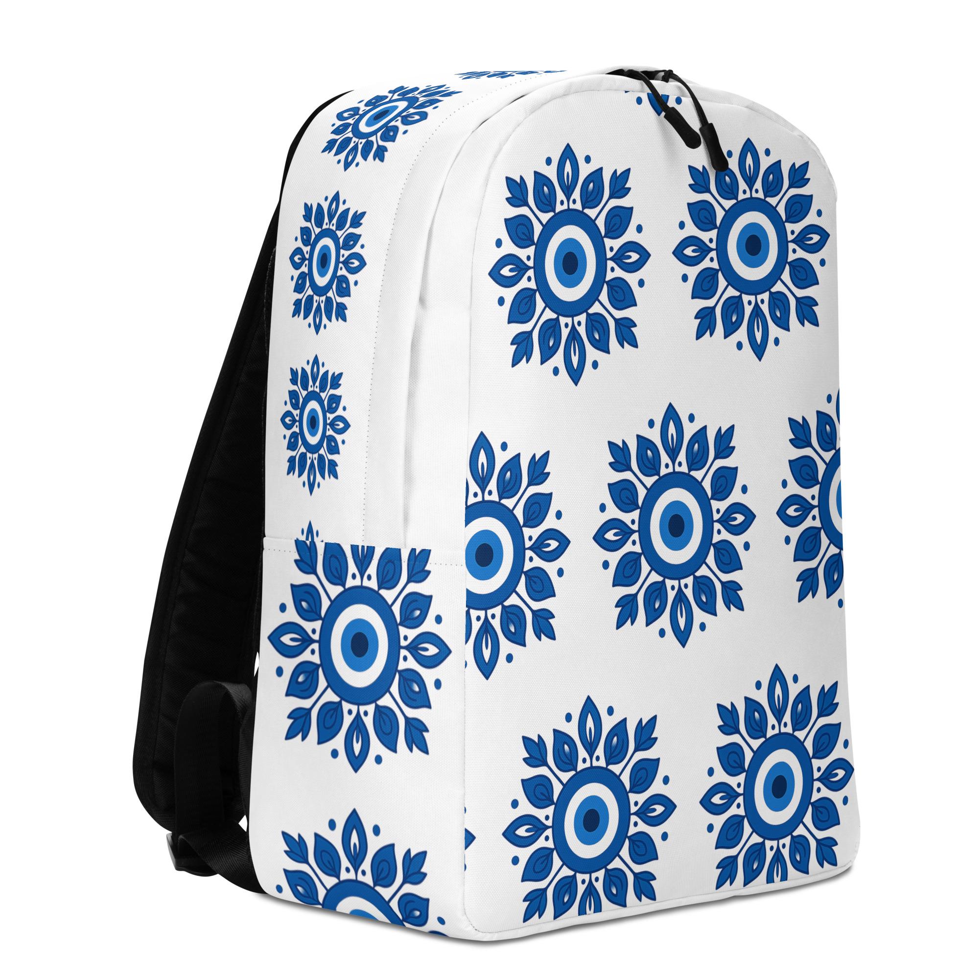 Evil Eye Minimalist Backpack, Evil Eye Gift, Khamsa, Hamza  display picture 1