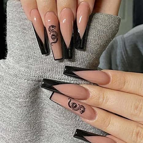 Black nails - Etsy México