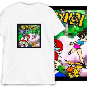 Poky Man Parody Shirt | 90&#39;s Cartoon Themed T-Shirt | Funny Graphic Tee