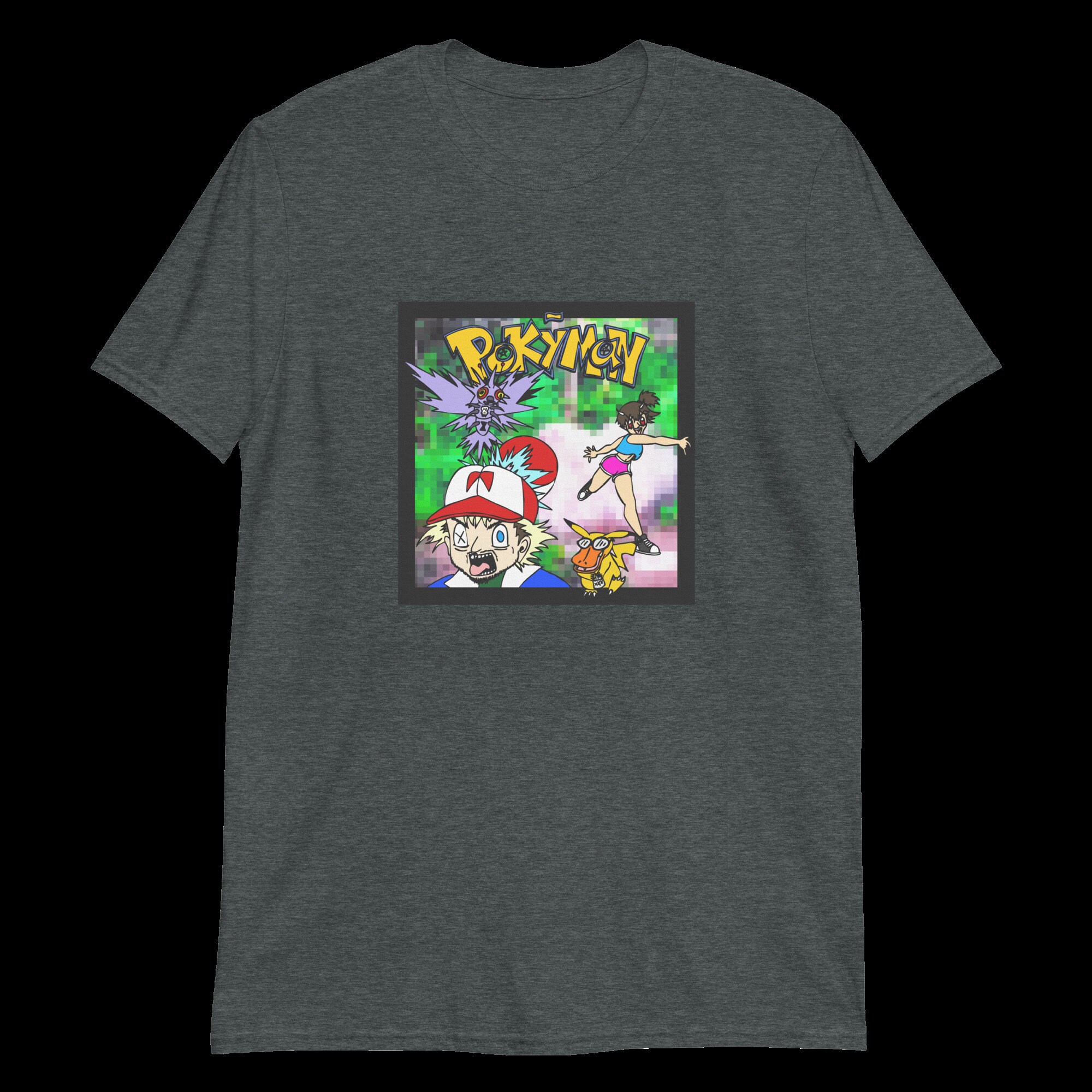 Poky Man Parody Shirt 90's Cartoon Themed T-shirt Funny Graphic Tee - Etsy