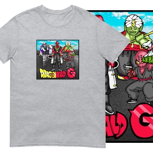 Dragonbald G T-Shirt | Cartoon Character Parody Shirt | 90s Themed Novelty Cartoon Tee Shirt