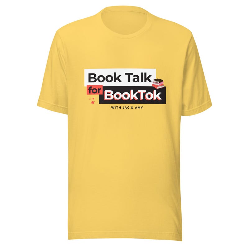 Shipping w/in North America - Book Talk for BookTok unisex t-shirt