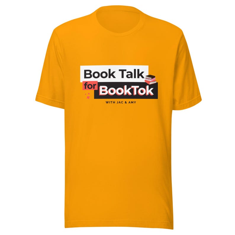 Shipping w/in North America - Book Talk for BookTok unisex t-shirt