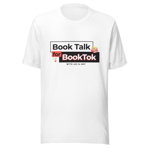 Shipping w/in North America - Book Talk for BookTok unisex t-shirt