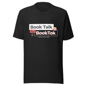 Shipping w/in North America - Book Talk for BookTok unisex t-shirt