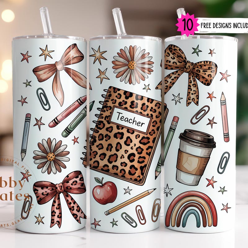 Leopard Teacher Designs - Etsy