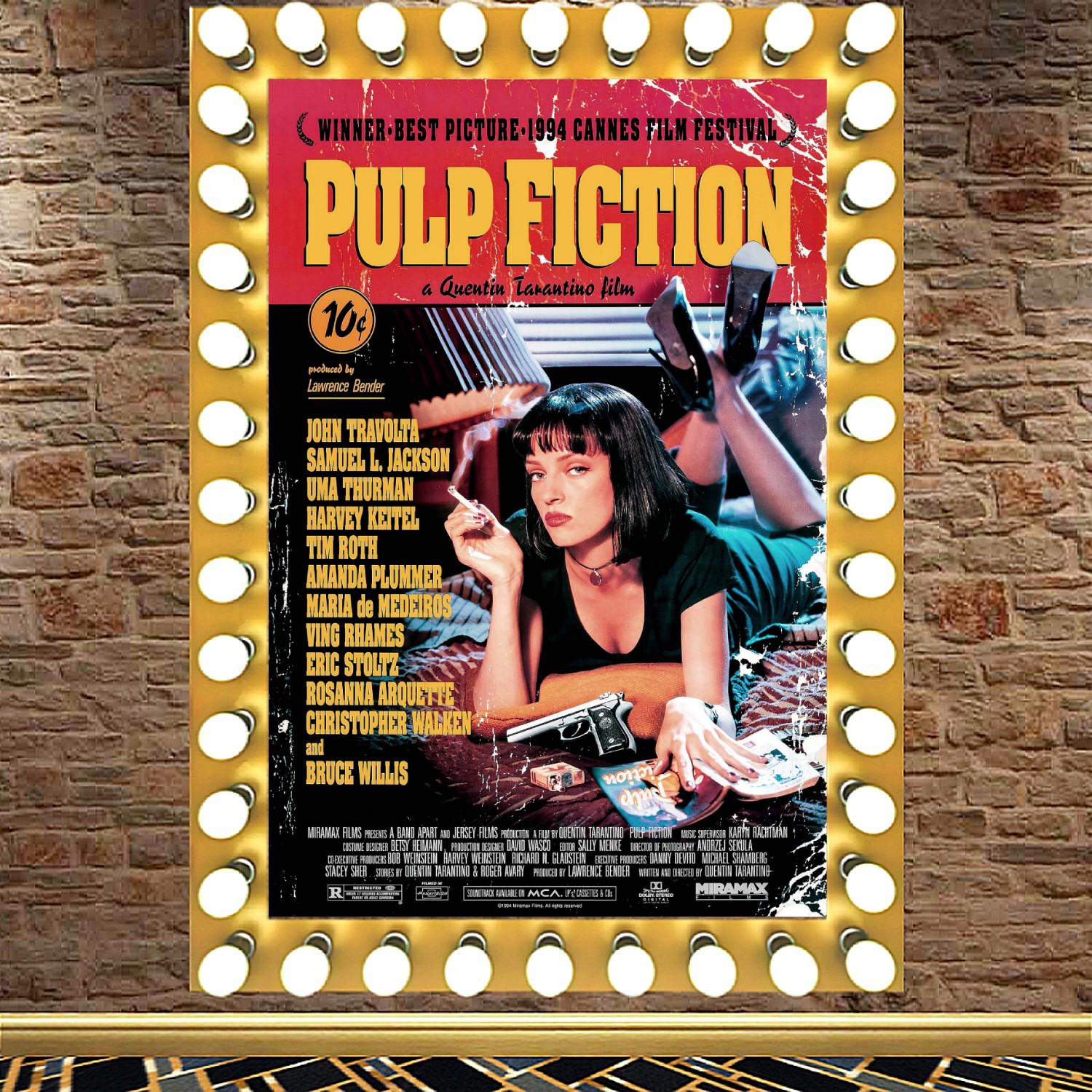 Pulp Fiction - 1994 | You Choose | 28x40 24x36 16x24 12x18 8x12
