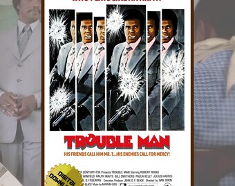 トラブルマン - 1972 | HQ 300dpi | 28x40 24x36 16x24 12x18 8 x 12
