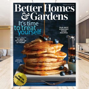 Better Homes And Gardens January 2018 Issue | It&#39;s Time To Treat Yourself | Digital Download PDF Magazine
