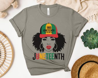 Juneteenth Celebration T-Shirt: Unisex Jersey Pride Tee