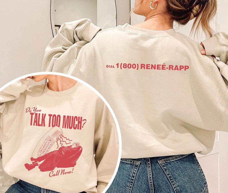 Do You Talk Too Much Renee Rapp PNG, Gift for Reneé Rapp Fans, Mean ...