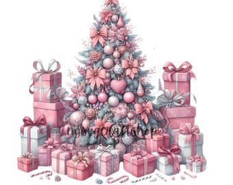 Christmas Tree PNG Bundle Clipart,Sublimation Design,Digital Download roduct Mugs Tshirt Tote Bags Personal Gift and Commercial Use