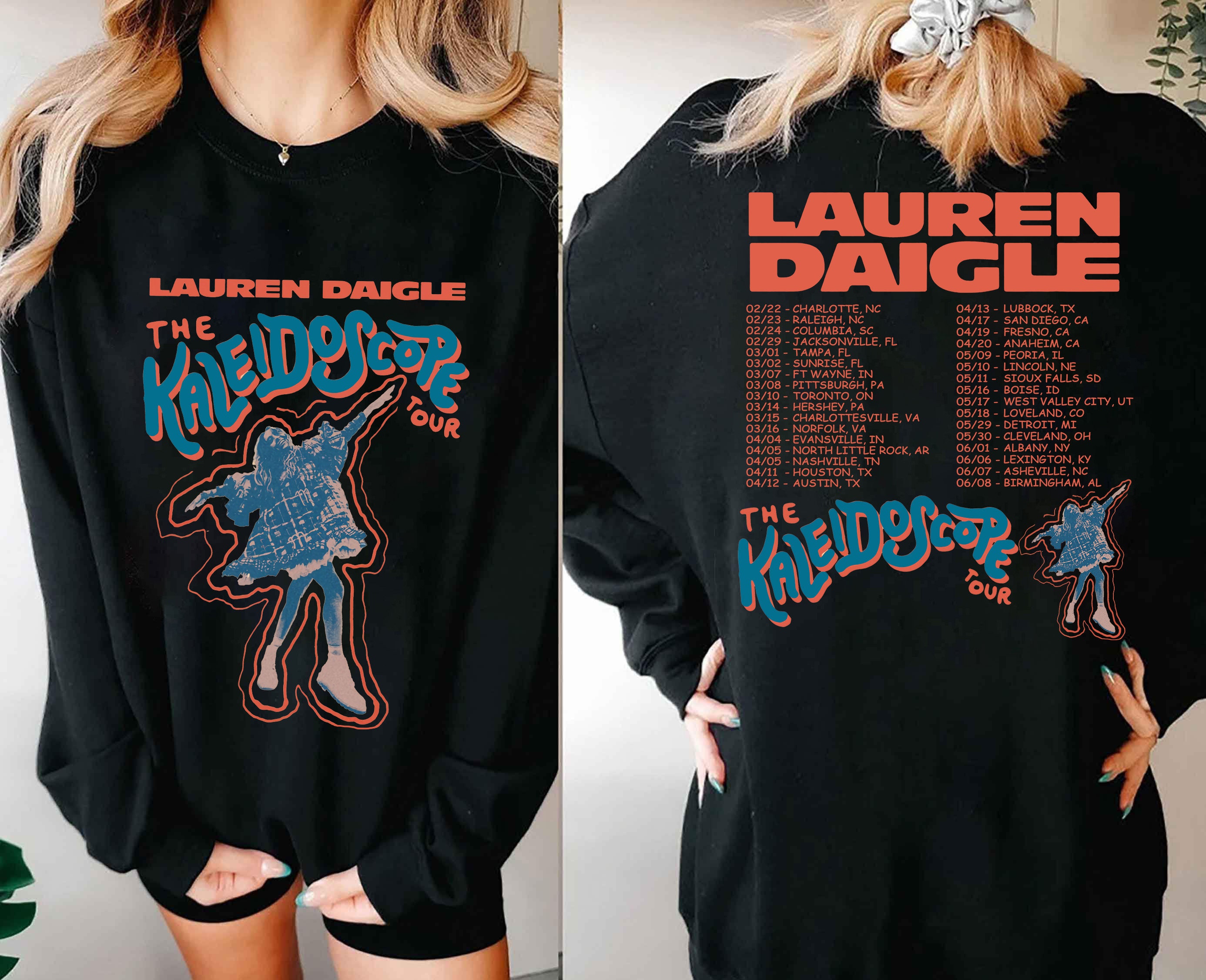 Vintage Lauren Daigle 2024 Tour Shirt, Thank God I Do Tour Shirt