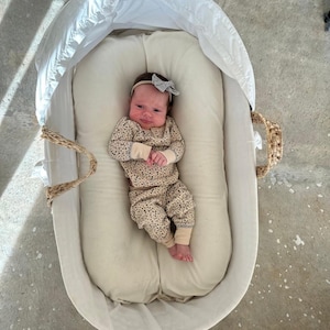 PAQUETE DE PATRONES DE COSTURA: Tumbona y funda orgánica para bebé SnuggleMe, tutorial fácil para principiantes, regalo de decoración para habitación de recién nacidos para baby shower de nueva mamá
