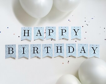 Drone Birthday Banner, Printable Party Decoration (Digital Download)