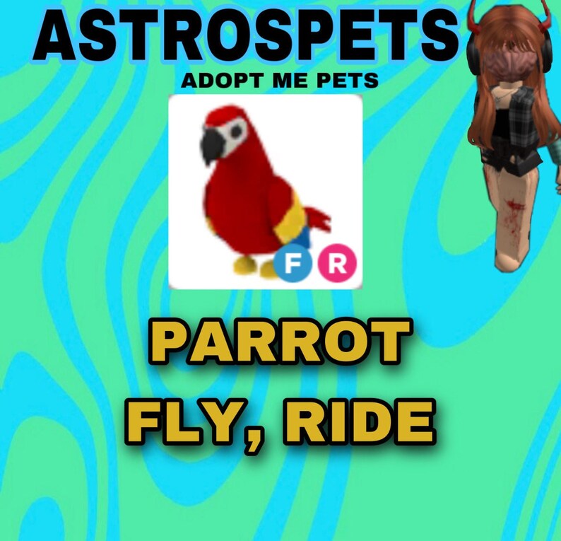 PARROT FR ADOPT Me Pet cheap Read Item Details Etsy