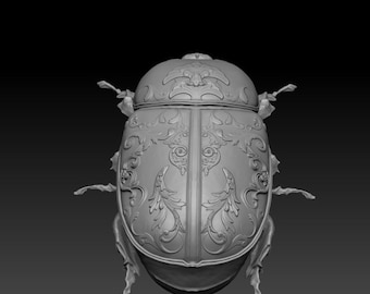Beetle Design 3D Print Model