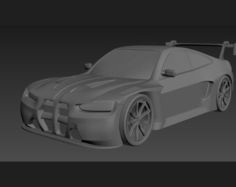 BMW M4 GT3 3D MODEL