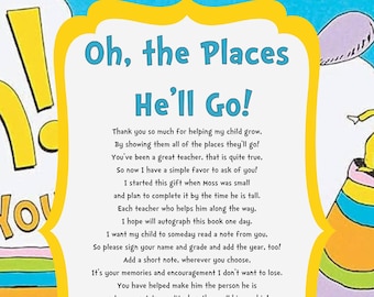 Oh, quanti posti visiterai! Scheda di istruzioni per l'insegnante