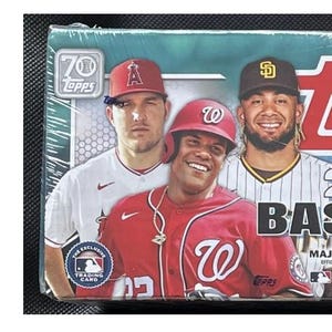 Caja completa de tarjetas de béisbol Topps MLB 2021