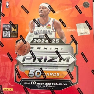 Méga boîte Prizm Panini NBA 2024-25