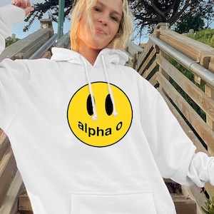 Smiley Drew Hoodie Etsy