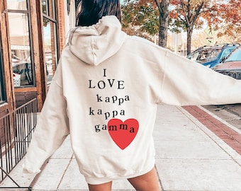 Kappa Kappa Gamma Funky Hoodie – The Social Life