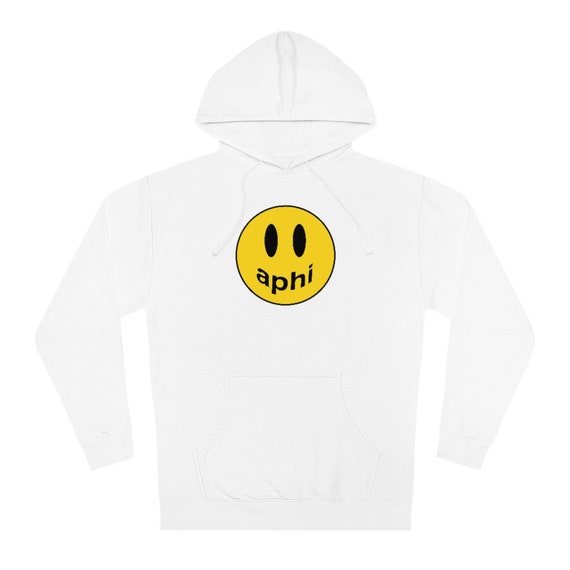 Alpha phi smiley face sweatshirt hotsell