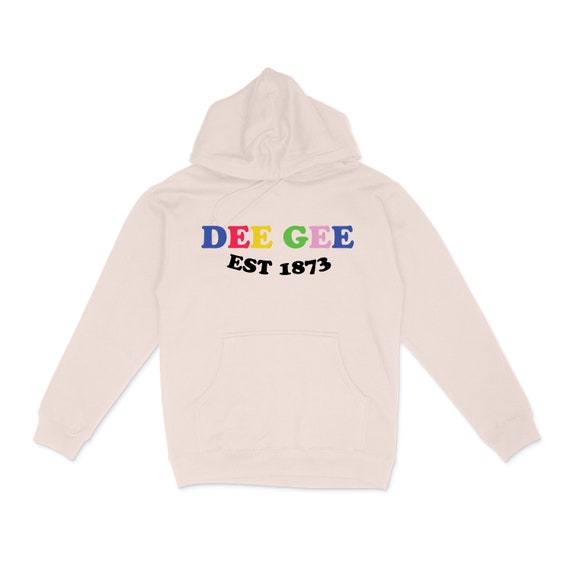 Delta Gamma Kleurrijke Sorority Sweatshirt Cute Local Optimist