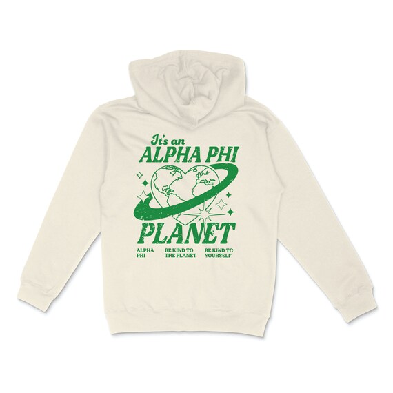 Alpha phi off white hoodie sale