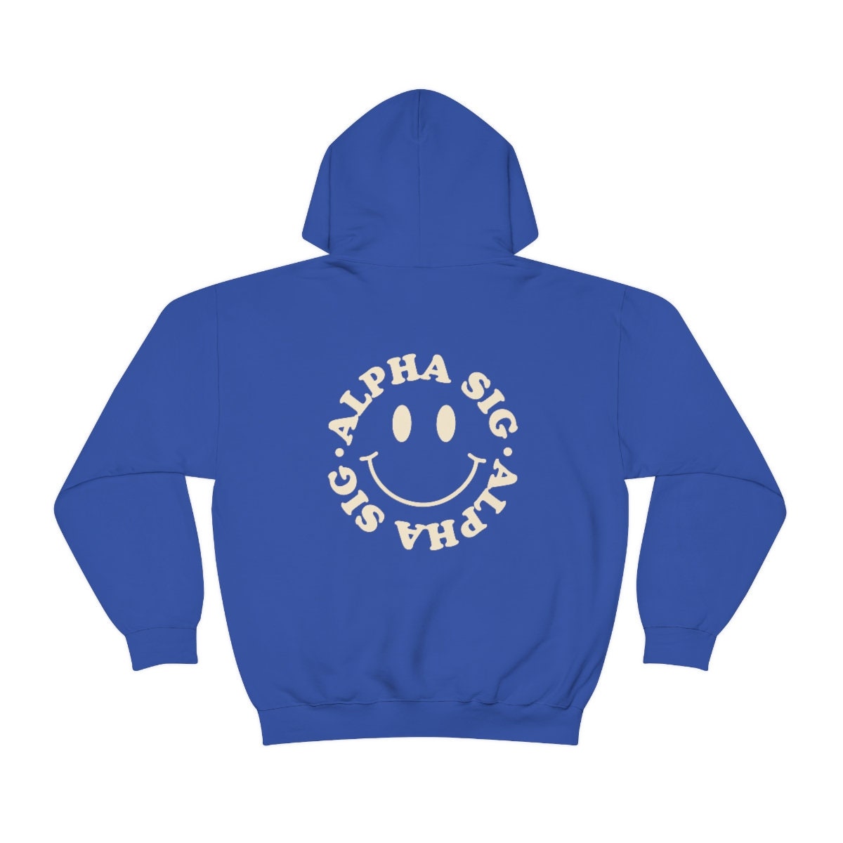 Alpha phi smiley face sweatshirt sale