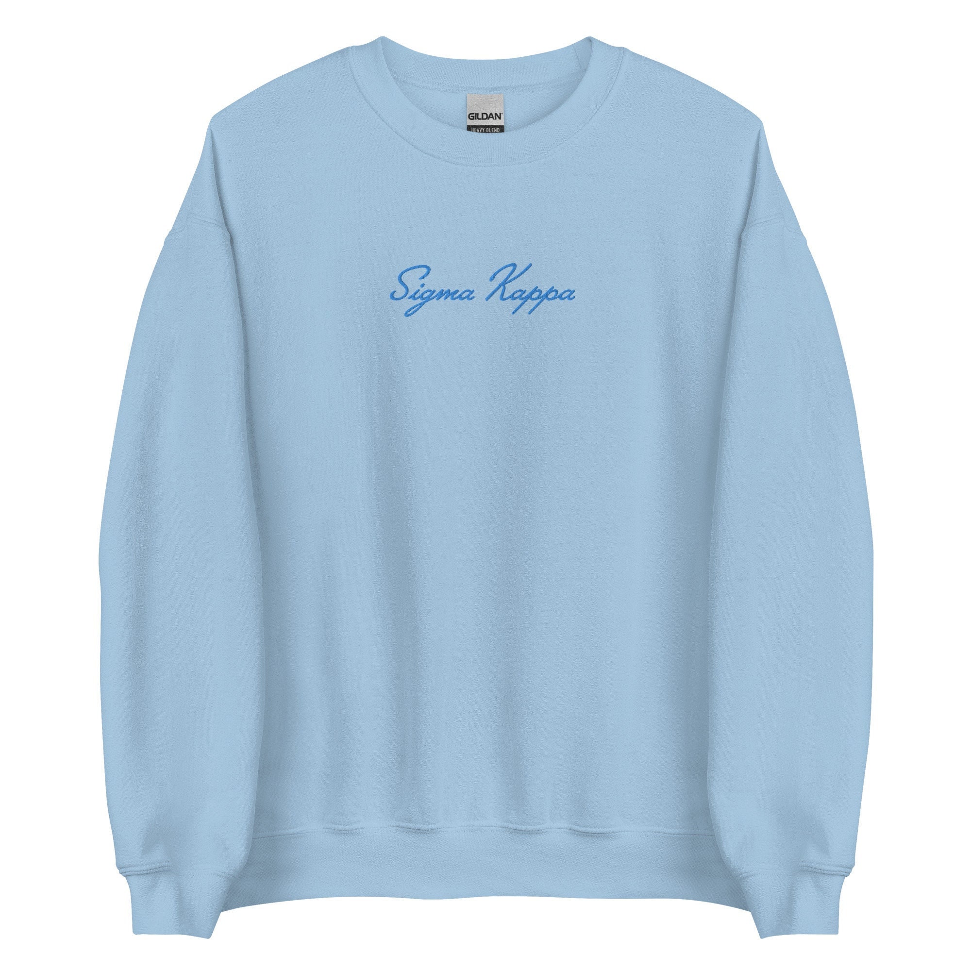 Sigma Kappa Embroidered Sorority Script Sweatshirt Cute Sig Kap Gift Big  Little Gift Soft Sorority Crewneck Sweatshirt - Etsy Canada